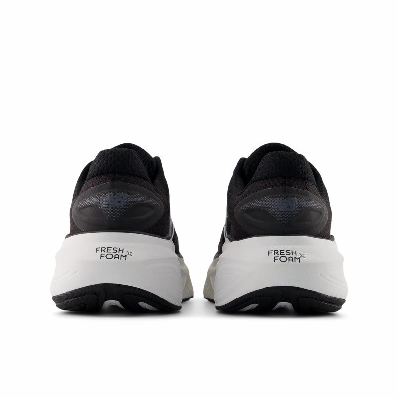 Fresh Foam X More v6 - Black with Grey Matter and Castlerock - Women's Adjustable Support Structure Kinetic Fit Base