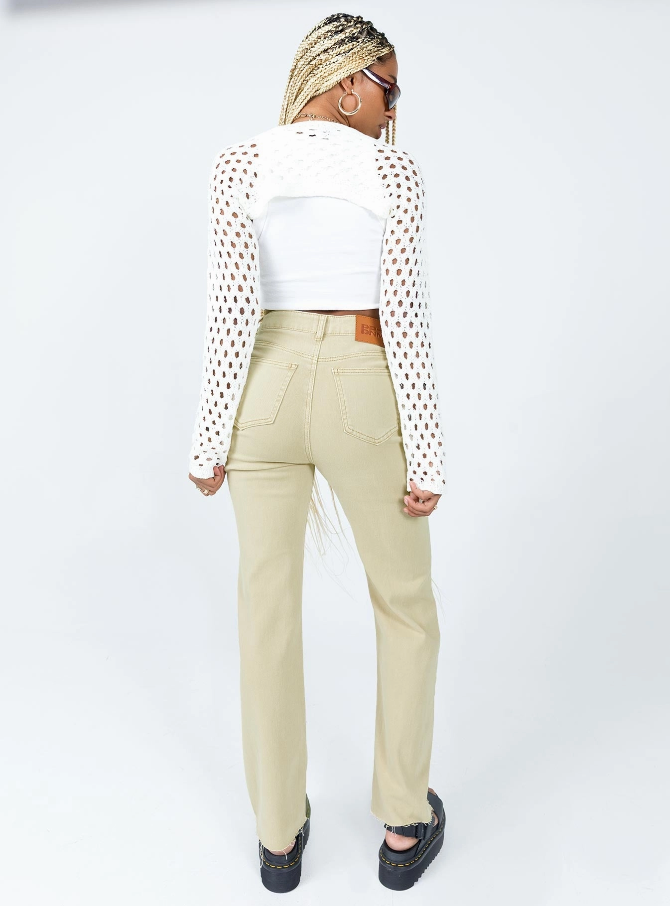 Lou Jeans Beige Soft Eco Friendly