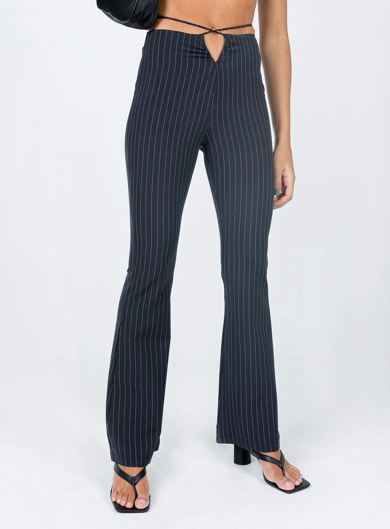 Chilly Day Comfort Lovey Pants Pinstripe