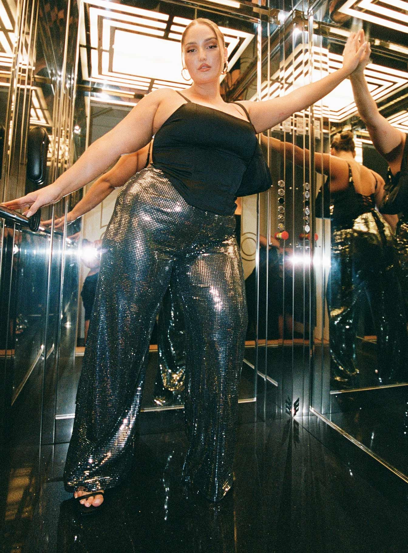 OdorResistantFinish Nemara Pants Black / Silver Curve