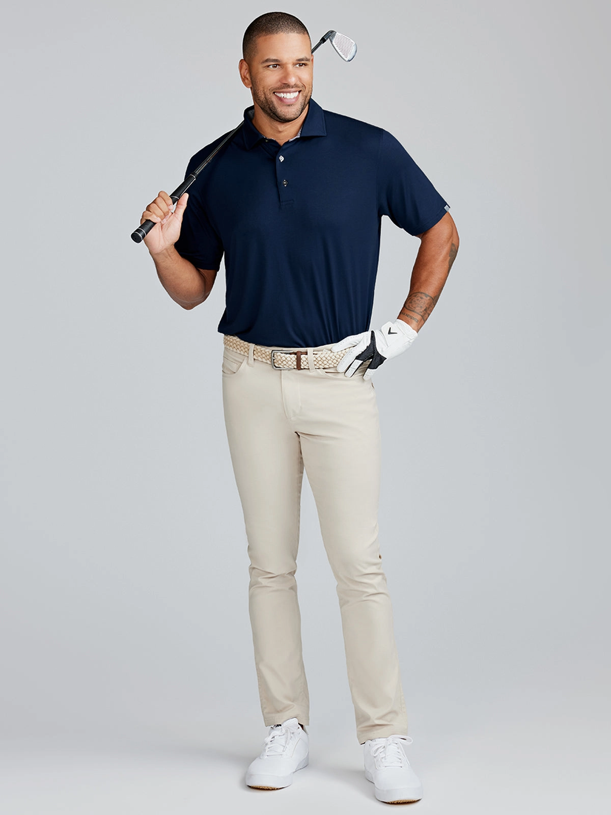 Relaxed Wearable Club Attire Cloud Polo