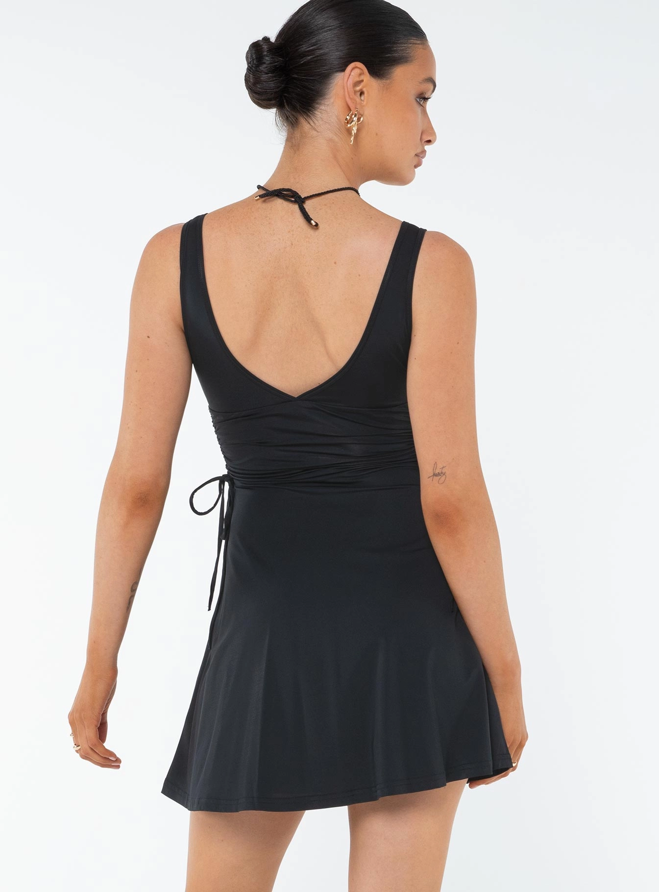 Payne Mini Dress Black Classic Touch