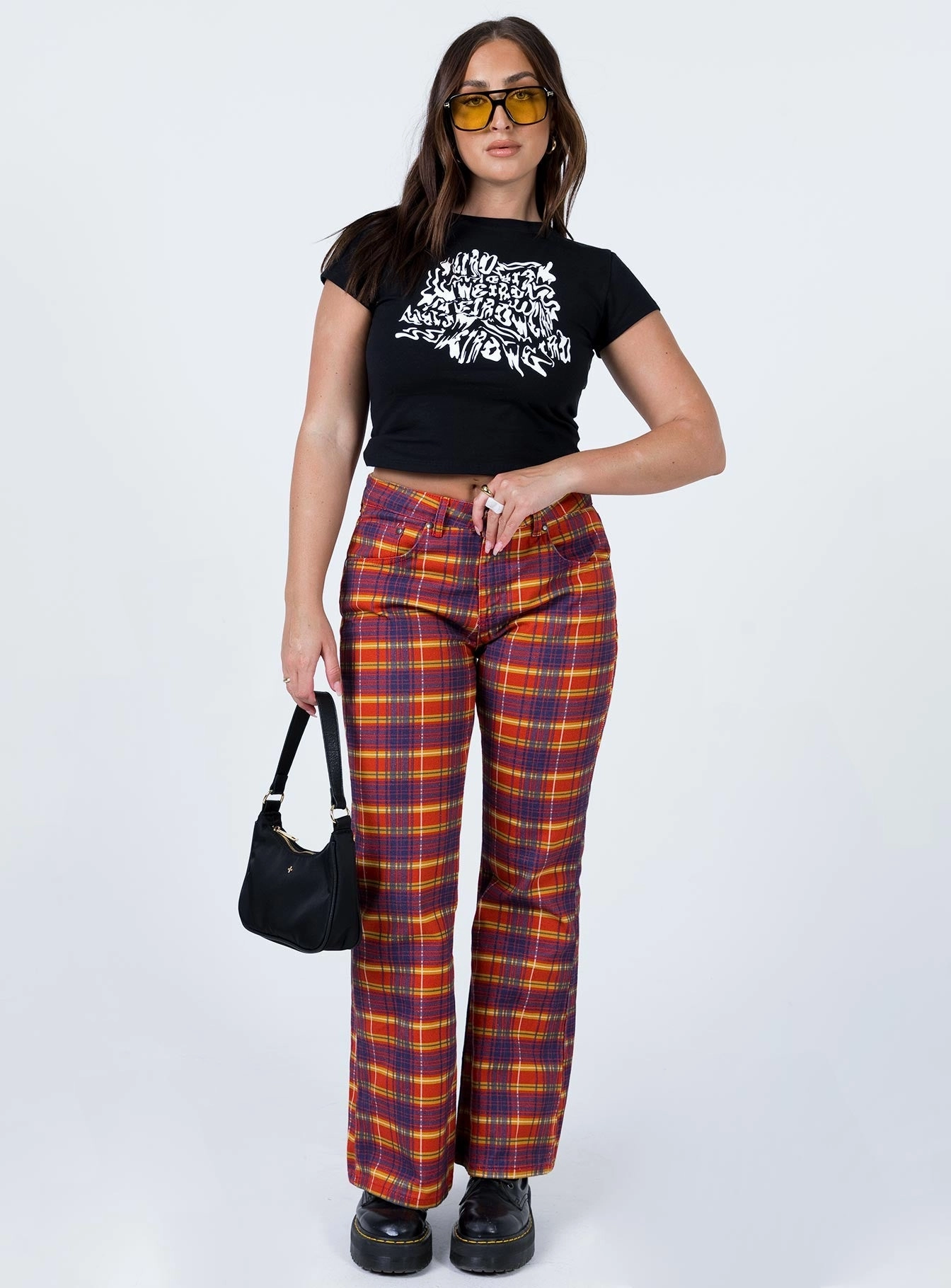 Festival Outfit Comfy Artist Vibe Minimalist Style Chill Outfit The Ragged Priest Register Pant Denim Multi