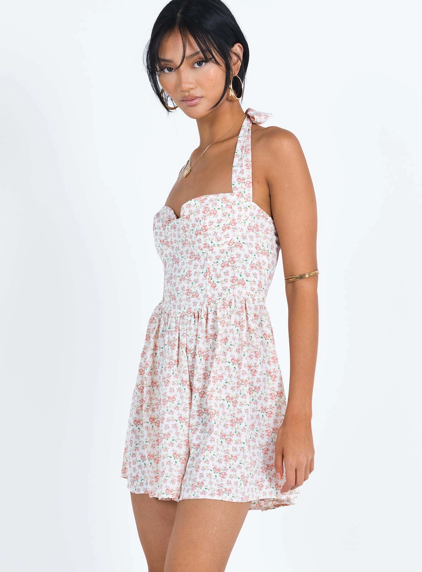 Modern Layers Lyle Mini Dress Pink Floral