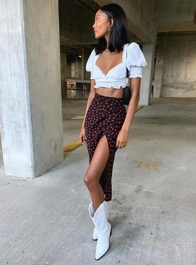 Mabel Midi Skirt Comfort Mood