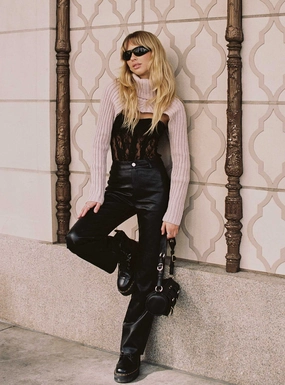 Macey Pants Black Urban Fit