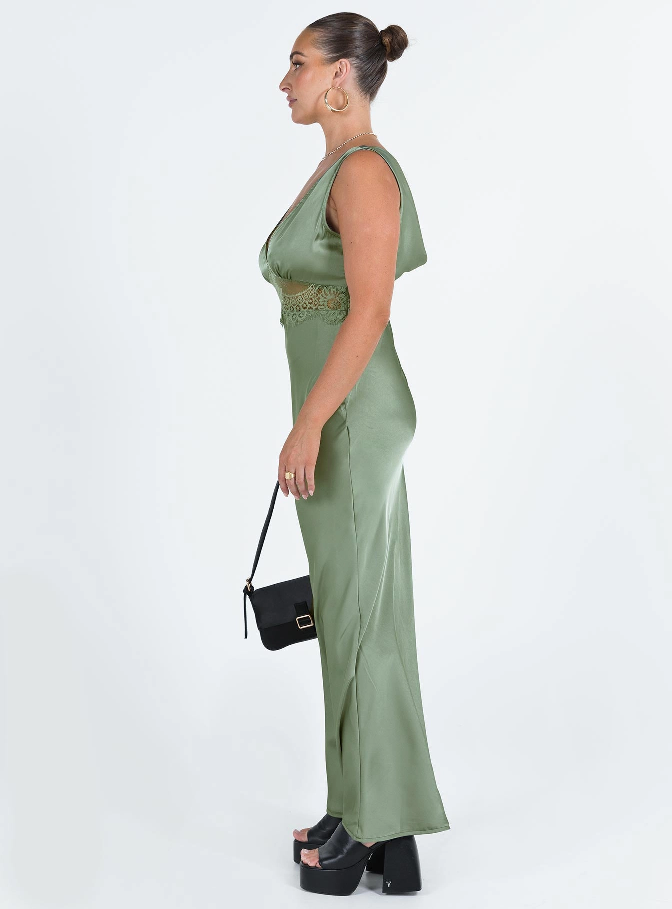 Refined Stitch Madon Maxi Dress Sage