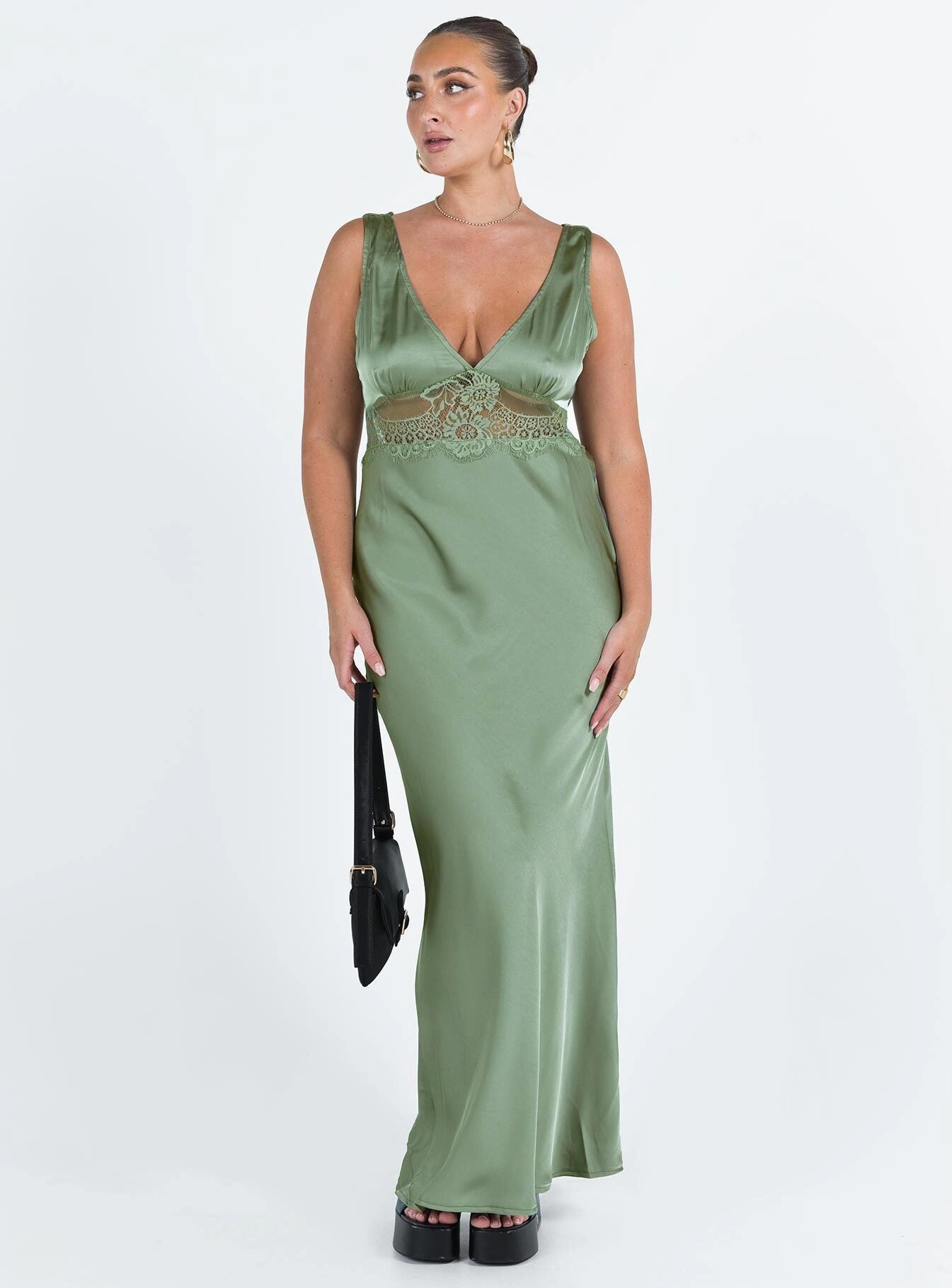 Pose Glow Madon Maxi Dress Sage