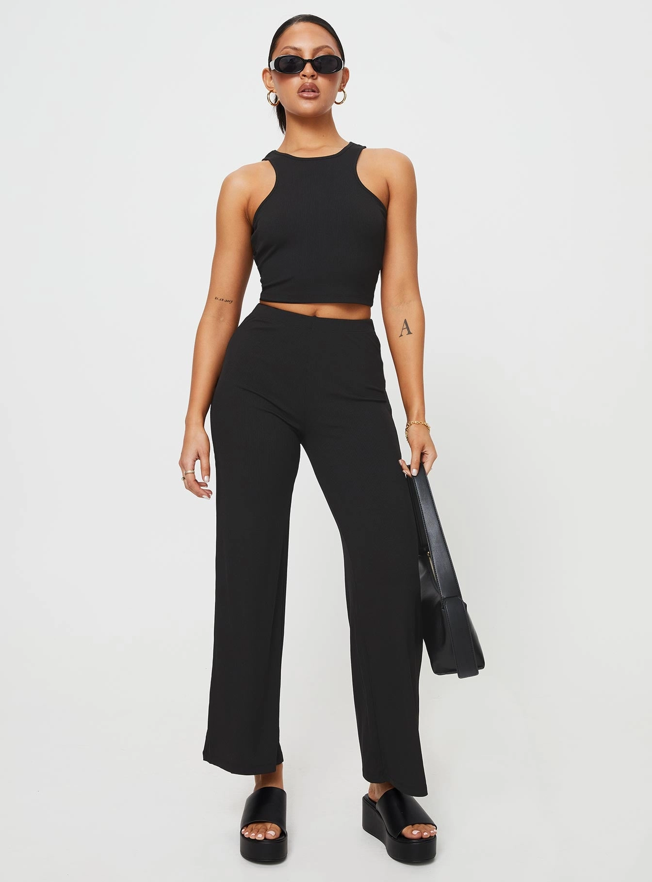 Cozy and Soft Marnie Set Black