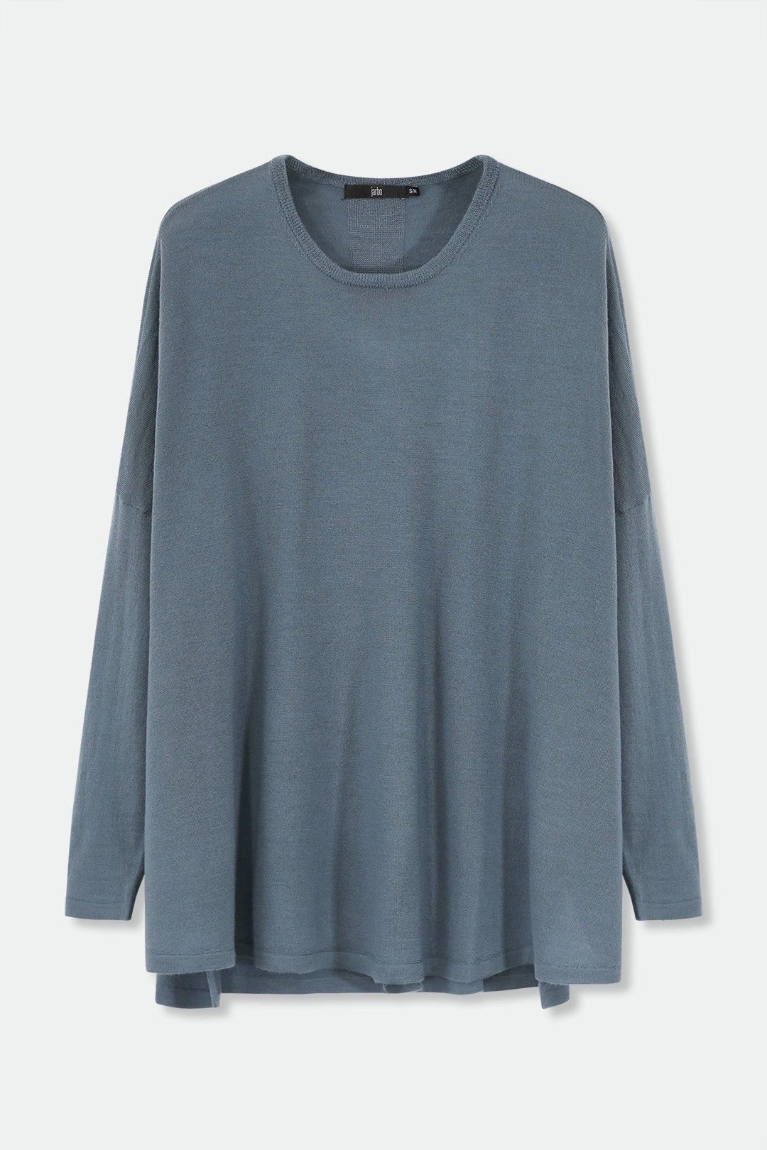 Comfort Choice MATTEO OVERSIZED LONG SLEEVE CREW IN FINE ITALIAN MERINO