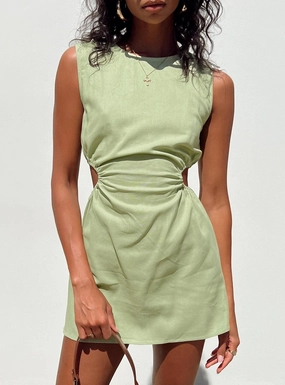 Occasion Ready Mayzie Mini Dress Green