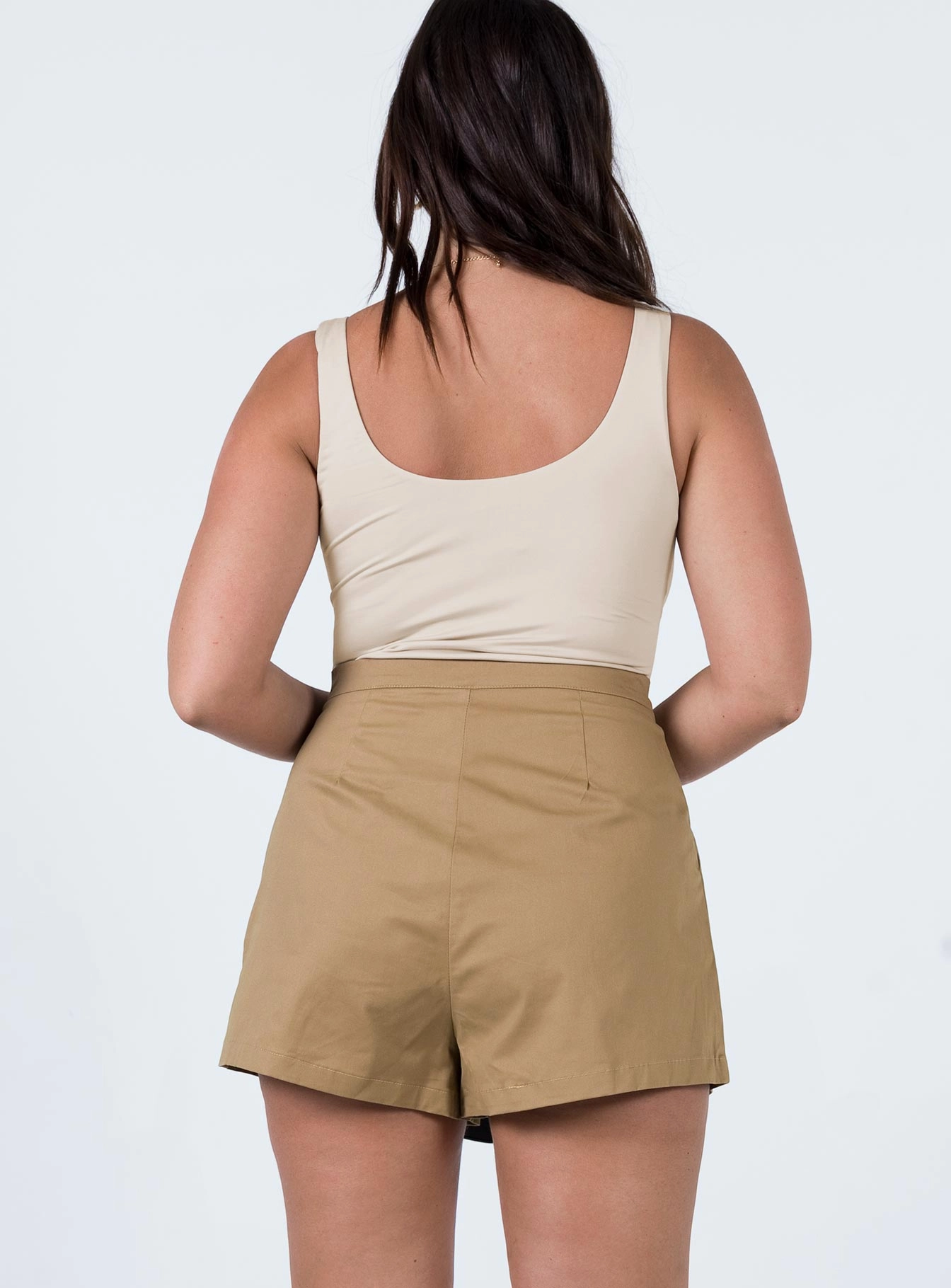 Compression Fit Medika Shorts Beige