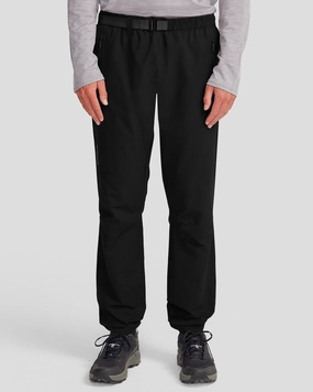 Men's Aysen Fleece Joggers - Black Stingray SoftCottonBlend High-waisted fit