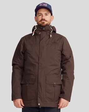 Men's Benmore 5-in-1  Jacket v2 - Cold Brew/Trail Fashion Trend Flexible Layer Fit