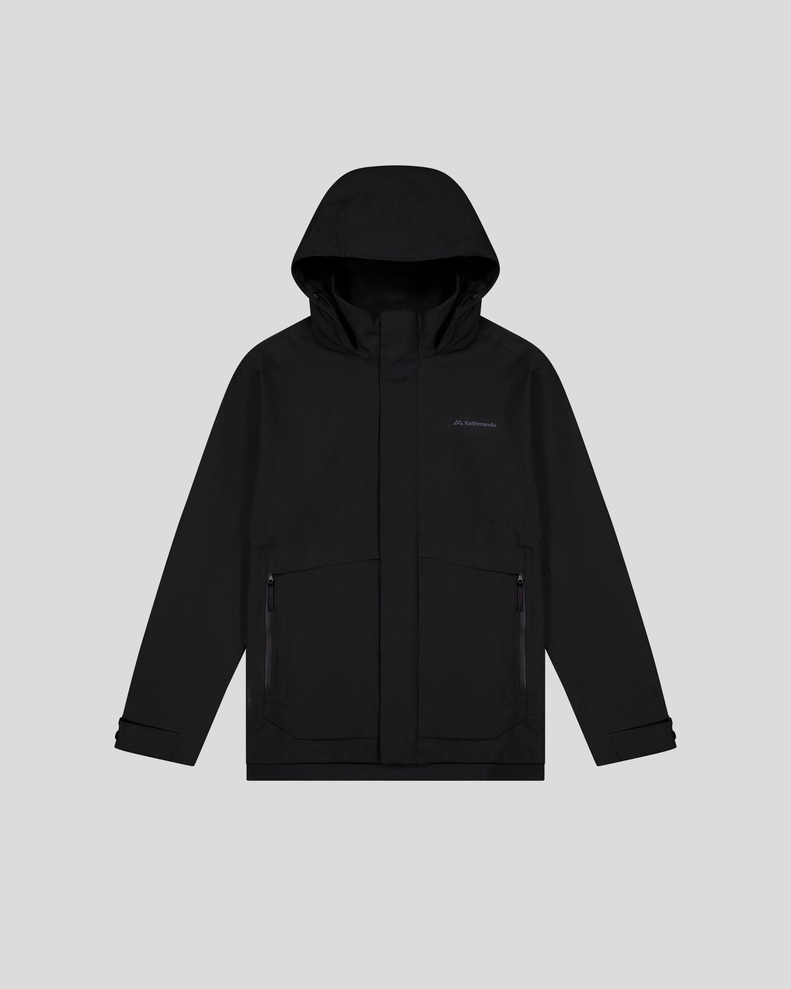 Men??s Citytrek 2L Rain Jacket - Black Stingray Rainy Day Option