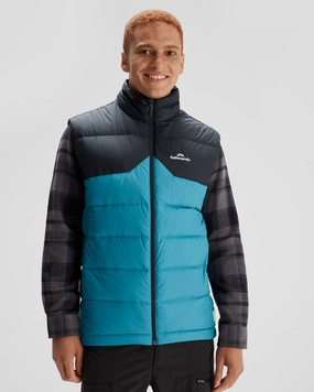 Warm Layers Men's Epiq Down Vest - Eddy/Meteor