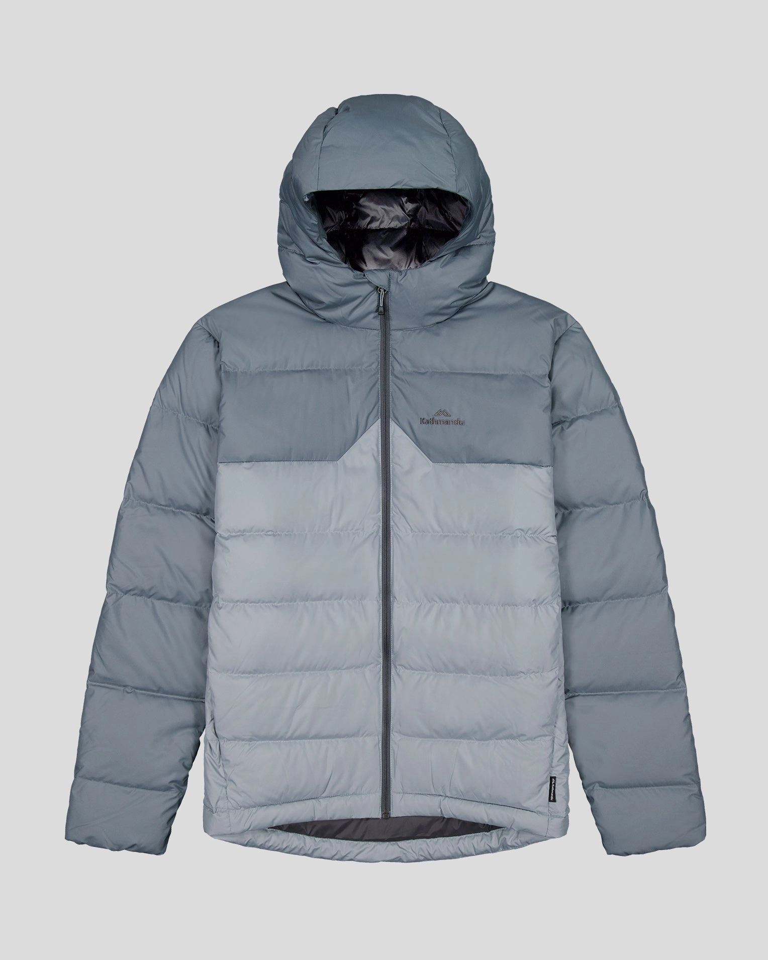 Men's Epiq Hooded Down Jacket v2 - Moon/Light Moon Timeless Piece Basic Essential Layer
