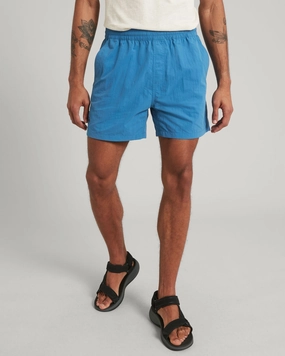 Beach Vacation Easy Fit Design Men's EVRY-Day 5 inch Shorts - Blueridge