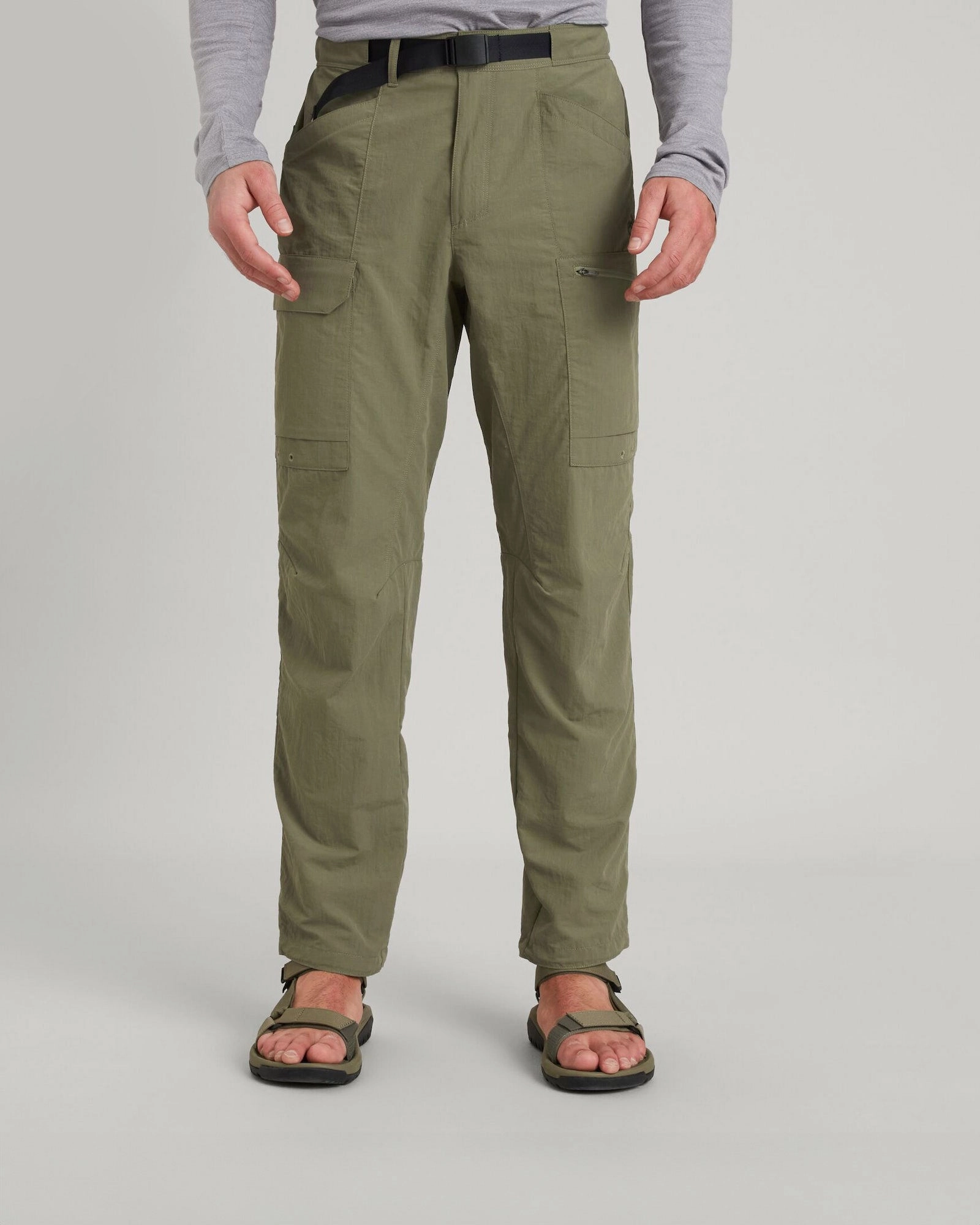 elastic waistband Comfy Texture Men's EVRY-Day Pants - Beech