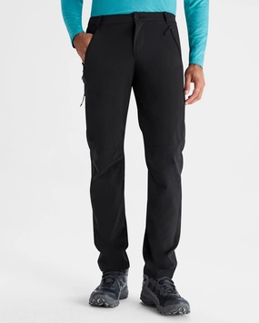 Men's Flinders Pants - Black Premium Stretch Frayed hem