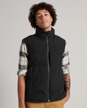 Travel Ready Look Men's Frisco X Down Vest - Black
