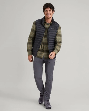 Men's Heli R Down Vest - Black Stingray Basic Layers Outdoor Ready