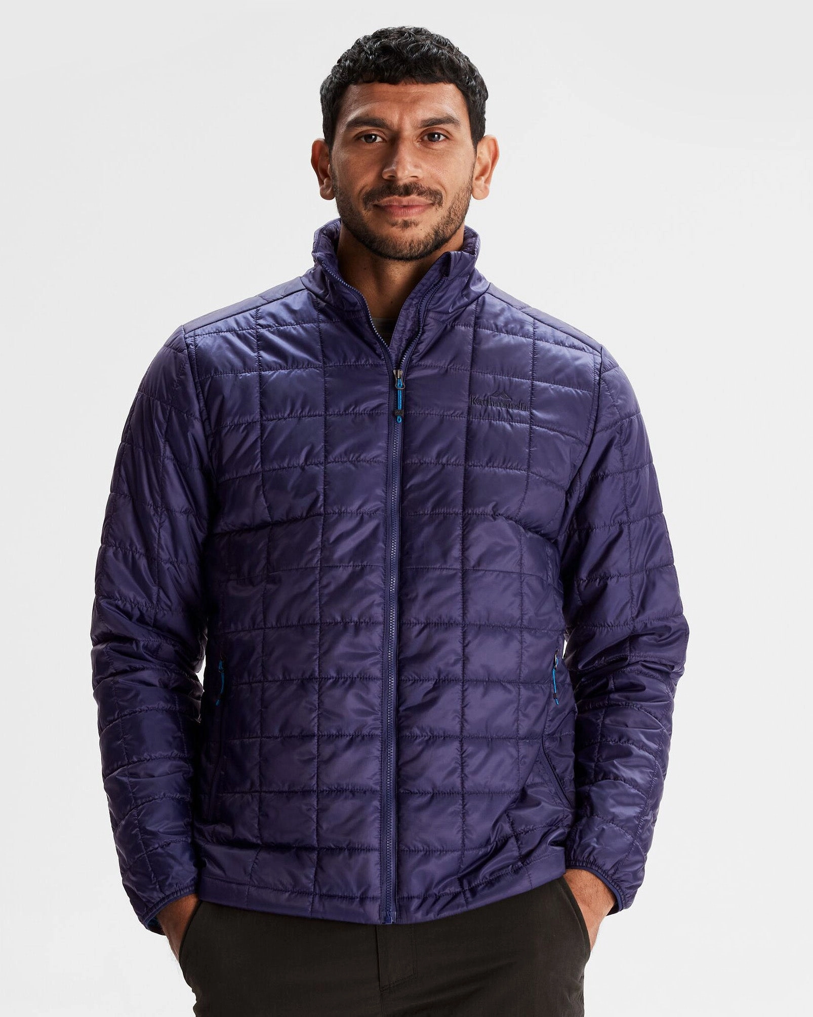 Noise Reduced Fastener System Men's Heli R Insulated Jacket - Dark Horizon