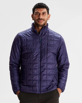 Noise Reduced Fastener System Men's Heli R Insulated Jacket - Dark Horizon