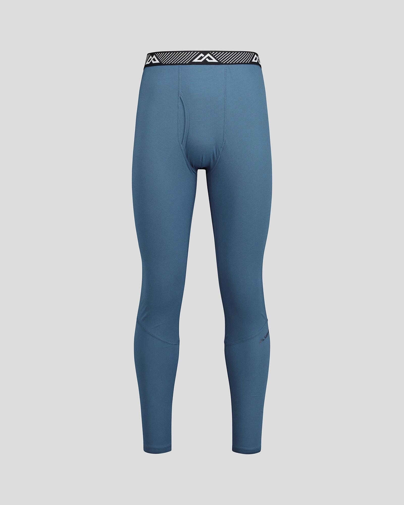 Four Way Stretch Men's KMDAction Baselayer Long Johns - Steel Blue
