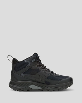 Foot Flex Supportive Boots Men's Merrell Speed Strike 2 Waterproof Mid Hiking Boots - Black