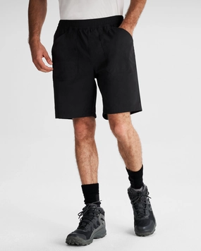Men's Miro Pull On 8" Shorts - Black Stingray WideLegOpening