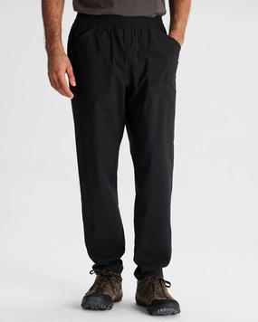 Minimal Bulk snag resistant Men's Miro Pull On Pants - Black Stingray