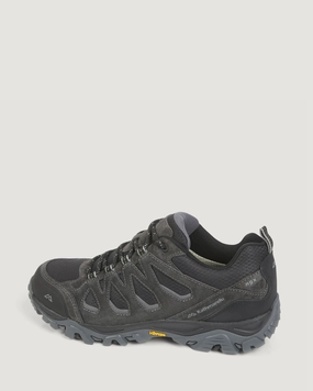 Men's Mornington Waterproof Hiking Shoes - Black/Black Sea Comfort Footwear