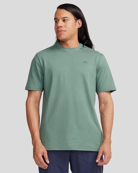 Casual Ease Men's NZ Heritage Organic Cotton T-shirt - Light Forest