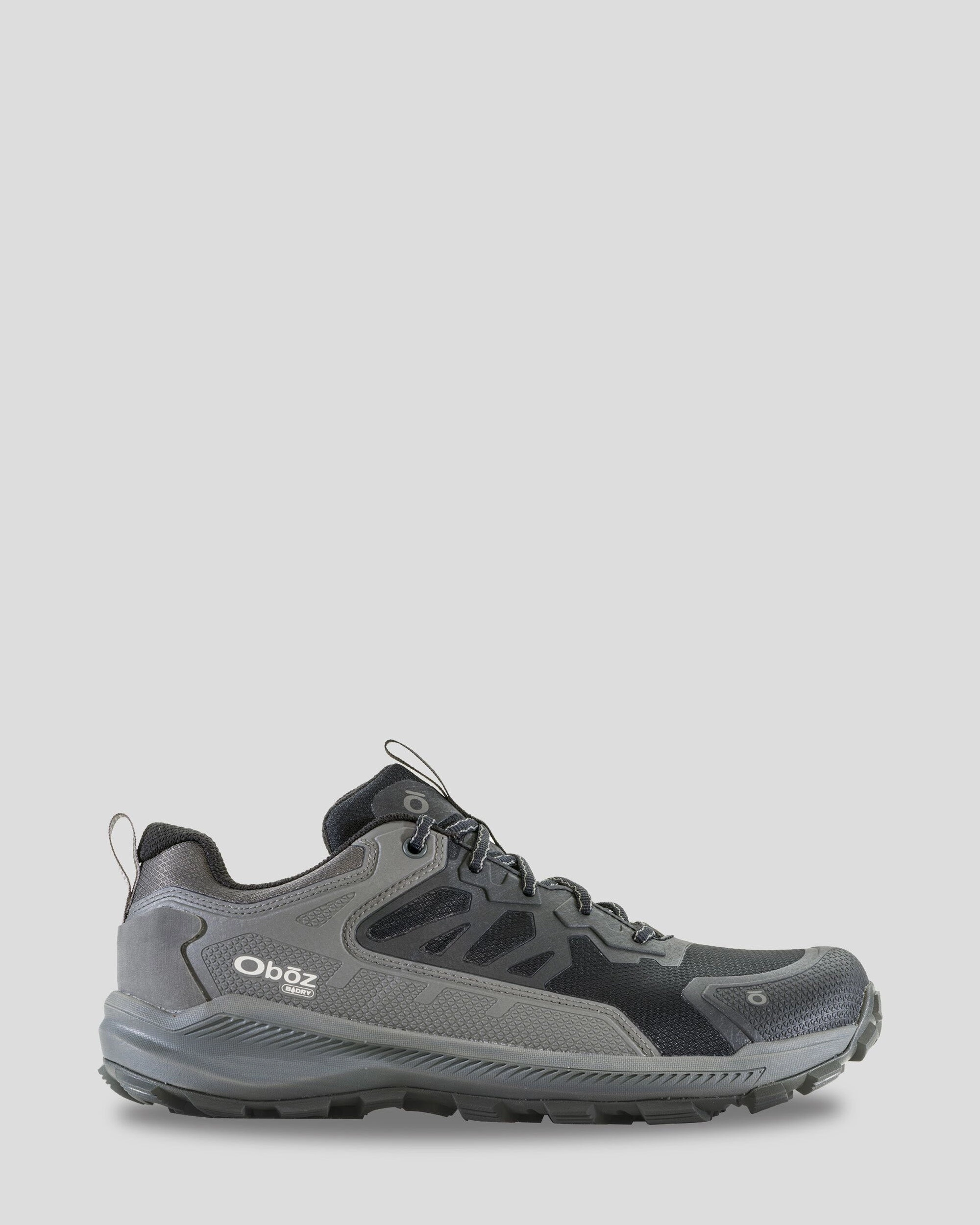 fabric shoes Men's Oboz Katabatic Low Waterproof Hiking Shoes - Charcoal