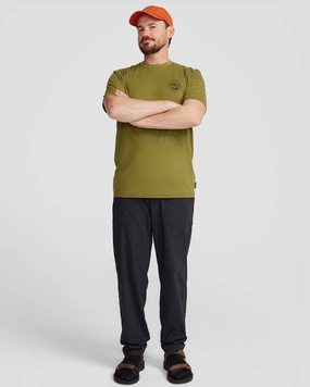 Men's Outdoor Equipment Co Organic Cotton T-shirt - Dark Fern Performance Fit