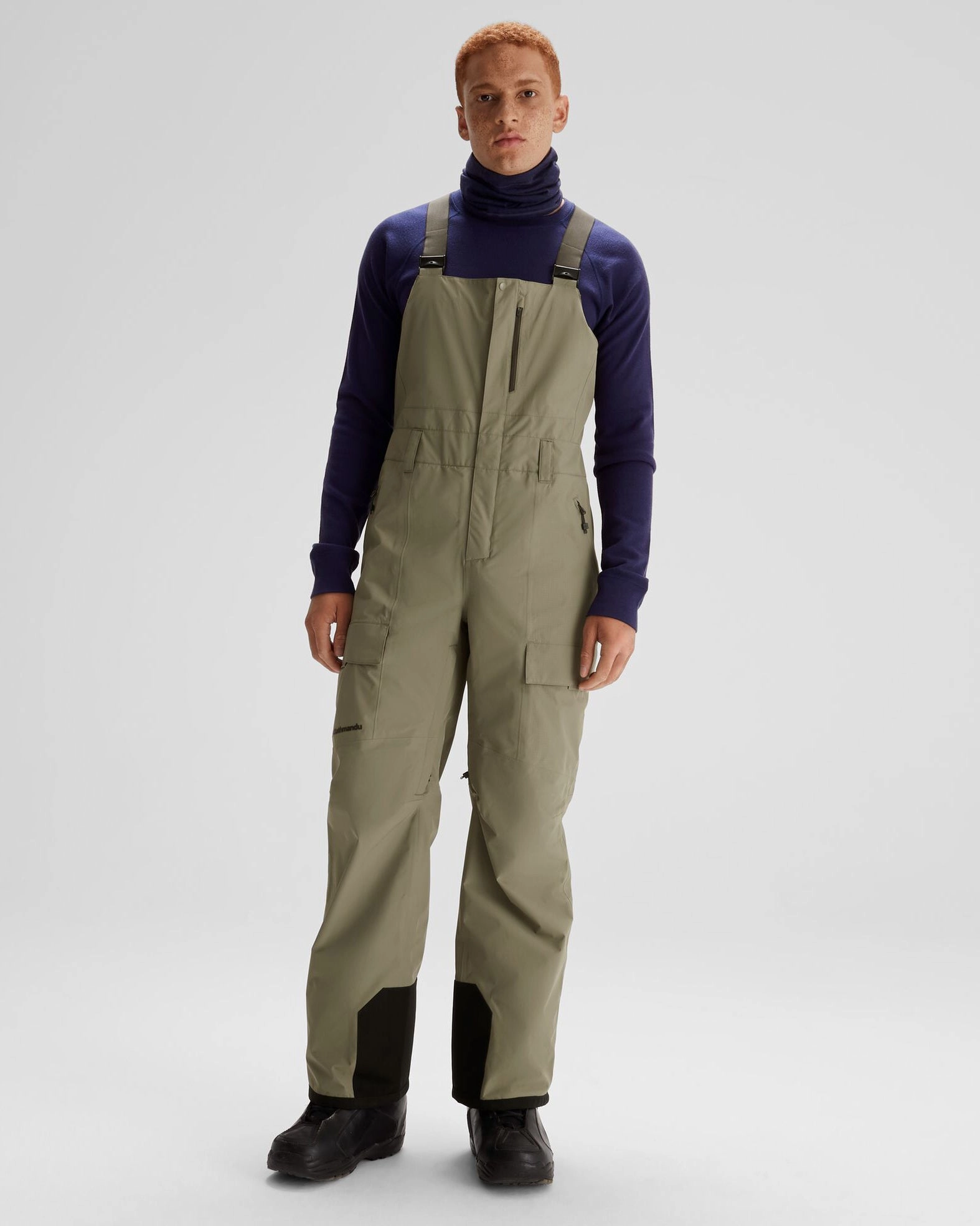 Casual Outdoor Look Men's PWDR-Days 2L Insulated Snow Bib - Beech