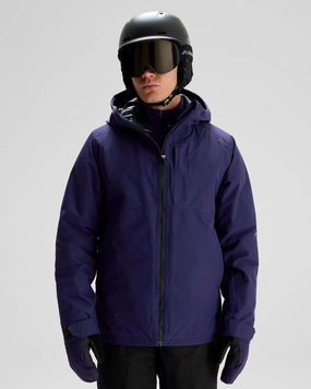 Wrinkle Free Material Fleece Backing Men's PWDR-Days 2L Insulated Snow Jacket - Dark Horizon