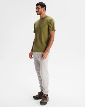 Men's Ride the River Organic Cotton T-shirt - Dark Fern Skin Friendly Blends