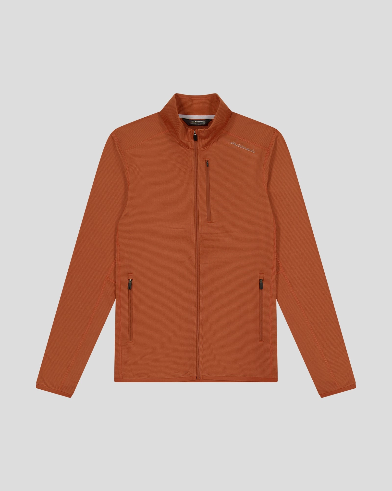 Men's Seeker Fleece Jacket - Copper Compact Travel Friendly