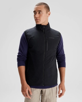 Men's Seeker PrimaLoft? Active Vest - Black Stingray City Walking Style Matte Fabric