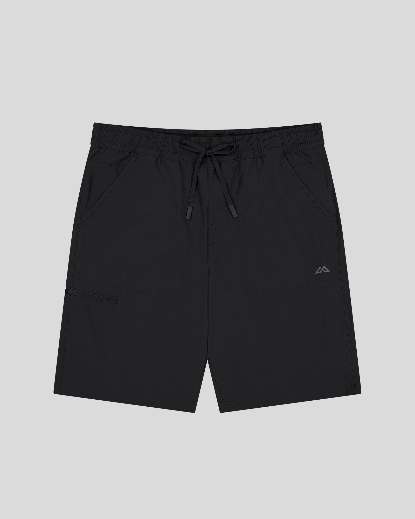 kids Roomy Waist Men??s Trailhead 9?? Shorts - Black Stingray