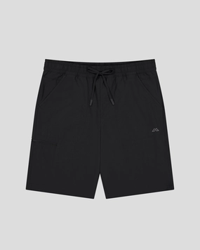 Reflective Safety Detailing Men??s Trailhead 9?? Shorts - Black Stingray