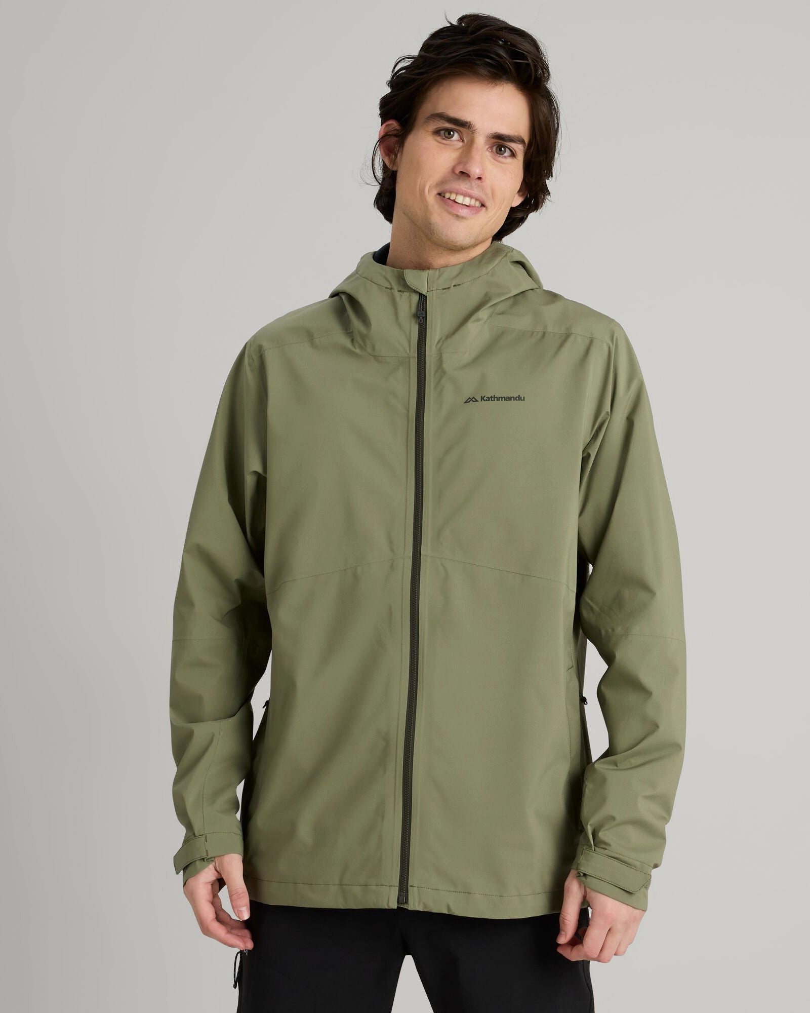 TemperatureRegulating Men's Trailhead Stretch 2.5-layer Rain Jacket - Beech