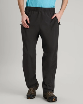 Men's Trailhead Stretch 2.5-layer Rain Pants - Black Stingray Modern Wear Chill Mode