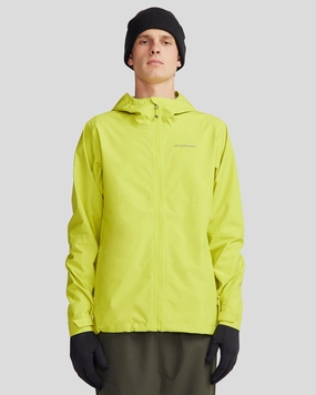 Men's Trailhead Stretch 2.5L Rain Jacket - Bright Moss Seamless construction All Day Wear