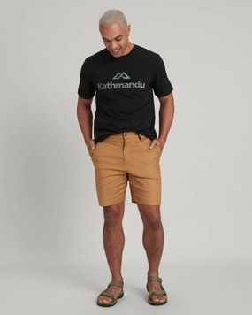 Men's Vander LT Shorts - Canvas No Ride Up Technology Travel Fit