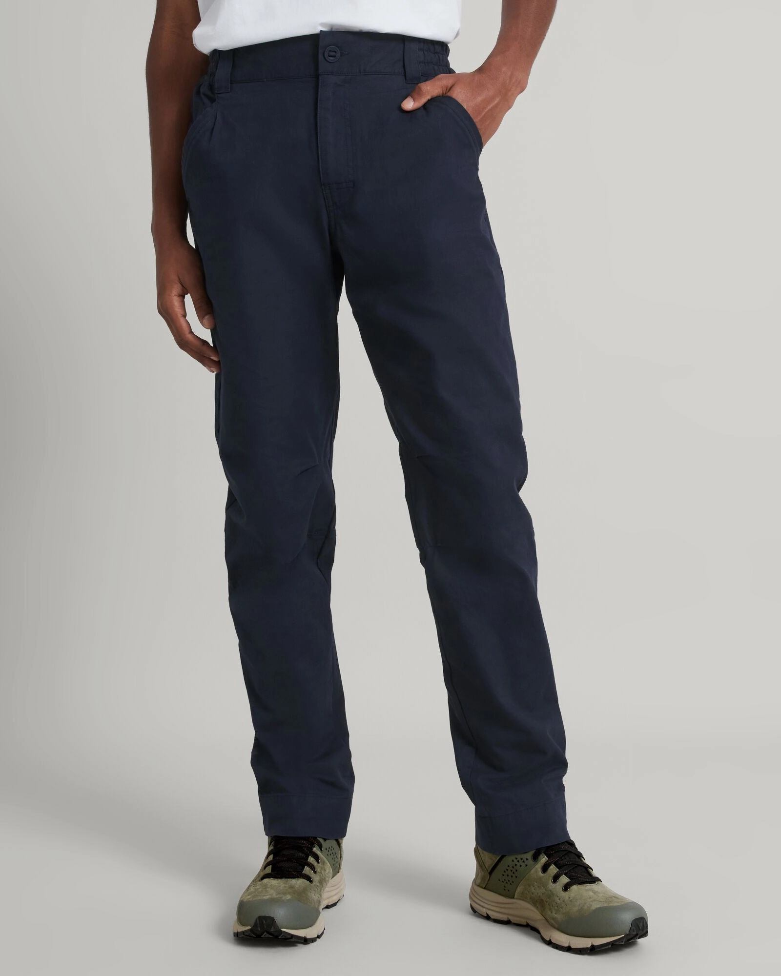 Men's Vander Pants - Midnight Navy Seamless Waistband Casual Performance Wear