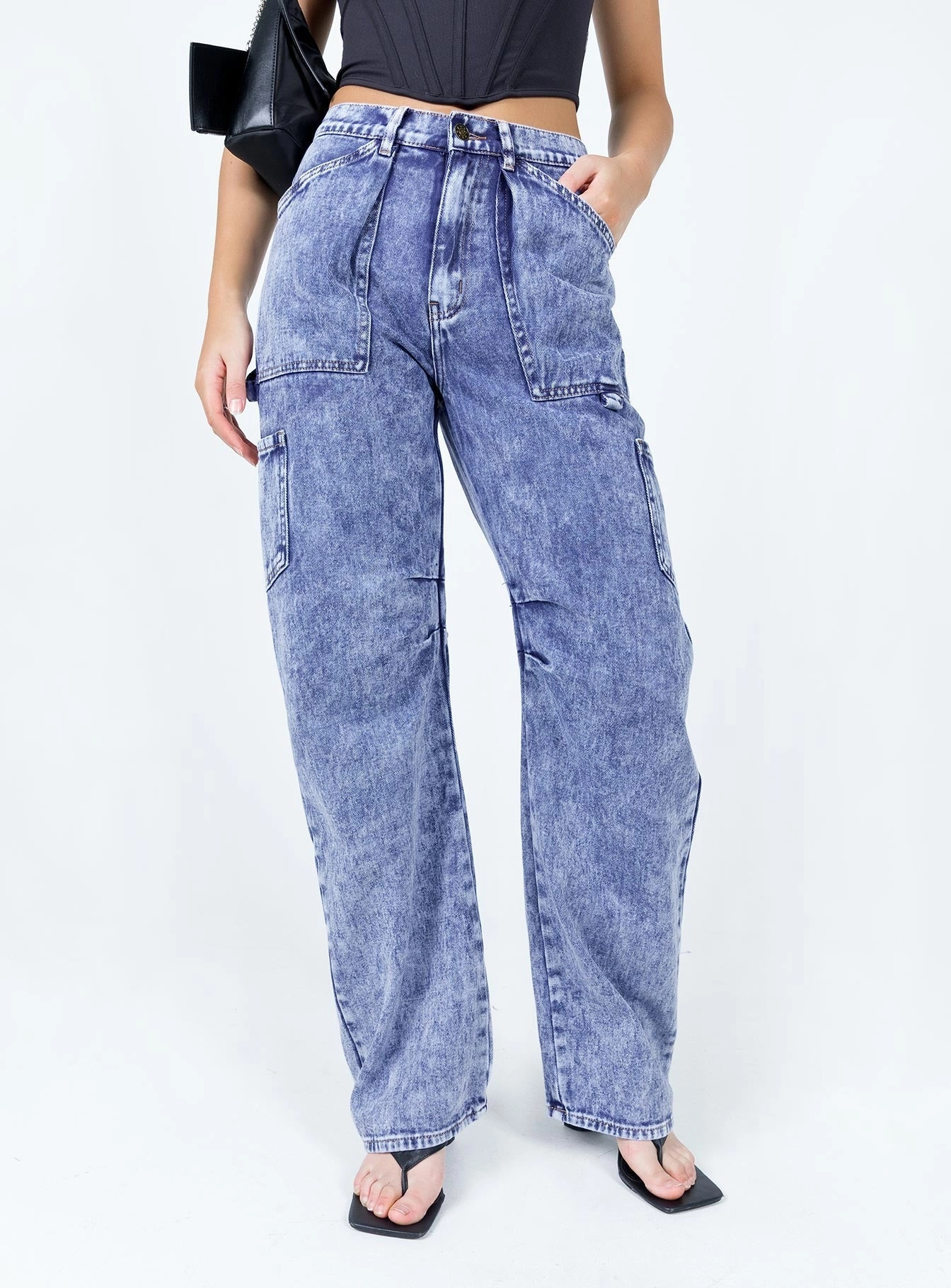 Miami Vice Pant Dark Wash Denim Essential Piece