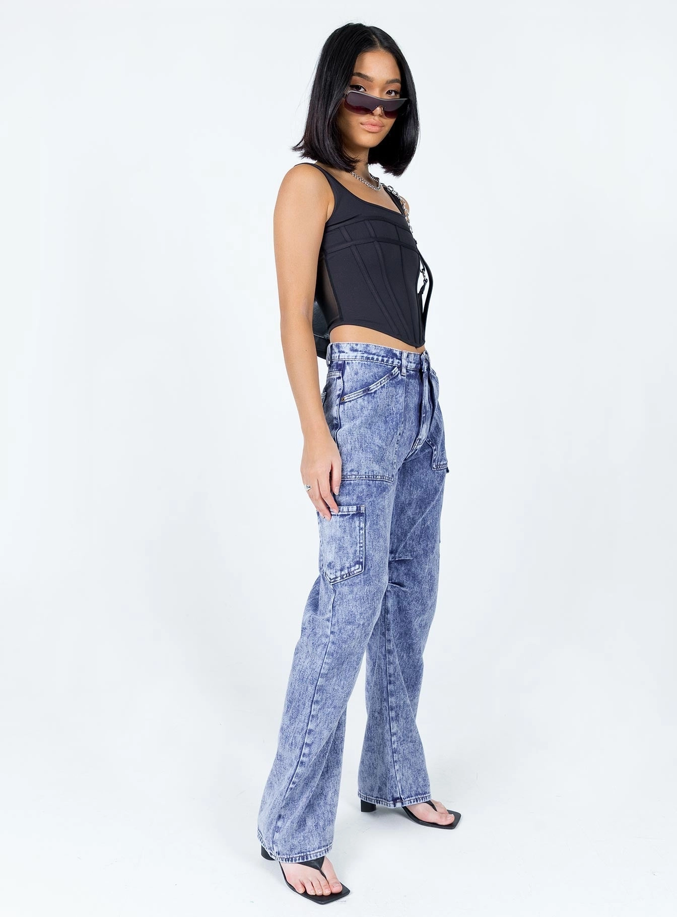 Miami Vice Pant Dark Wash Denim Weekend Uniform